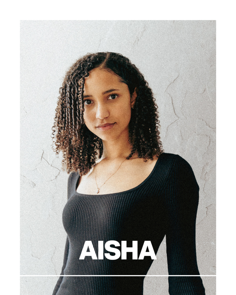 Polaroids Modellen - Aisha 