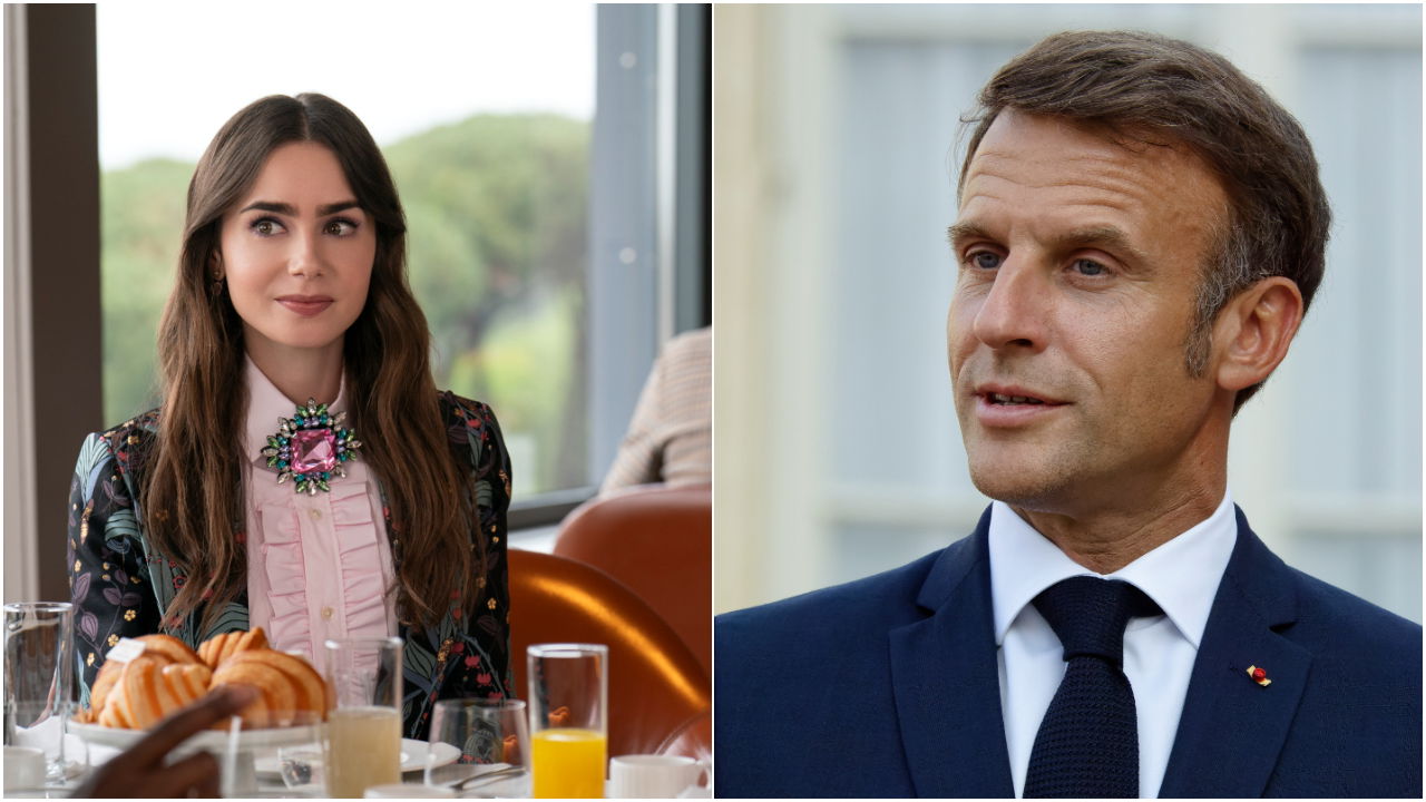 Franse president Emmanuel Macron wil 'Emily in Paris' terughalen uit Rome -  Newsmonkey