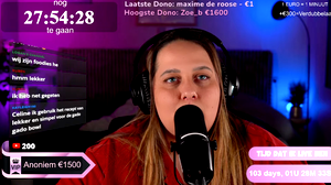 Jamilla Baidou krijgt tonnen kritiek over gesponsorde livestream die nu al meer dan 100 dagen duurt