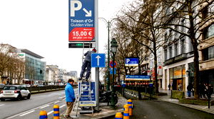 Parkeren in Brussel fors duurder