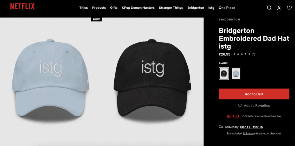 Netflix Luke Thompson istg