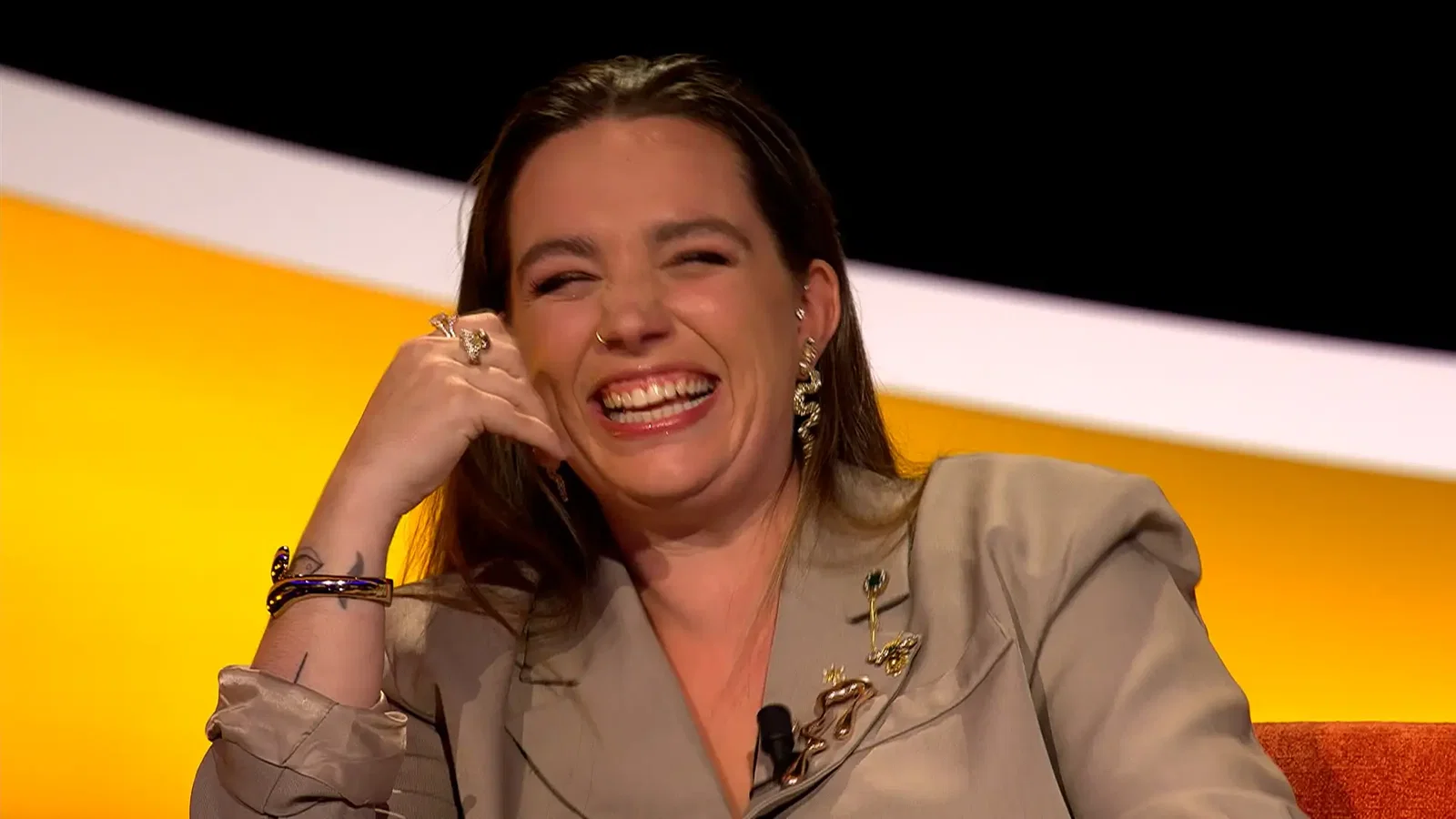 Lisa Van Rossem responds to posture criticism on Slimste Mens