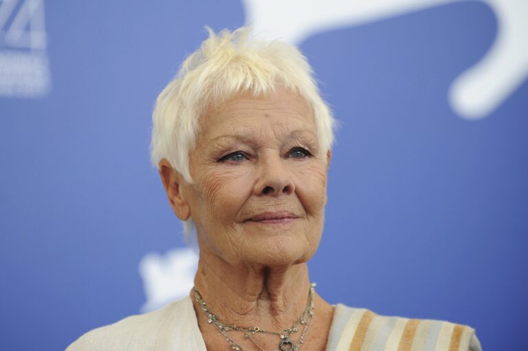 Judi Dench over haar slechtziendheid, James Bond en haar laatste rol